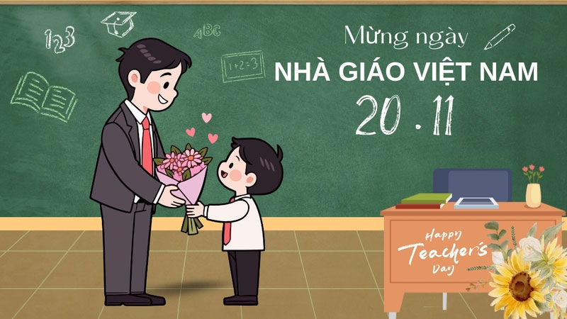TOP những lời chúc 20/11 đơn giản, ngắn gọn và ý nghĩa hay nhất 2025