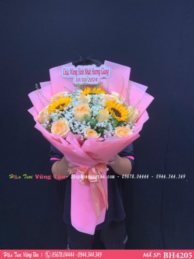 bo hoa tang sinh nhat bh4205