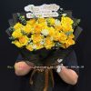 bó hoa hồng vàng sinh nhật vũng tàu bh4257