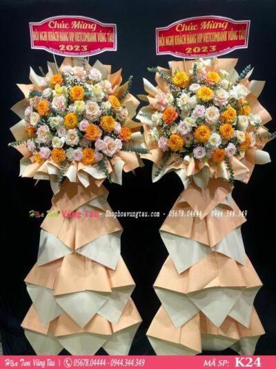 kệ hoa khai trương, hội nghị,kệ hoa chúc mừng, kệ hoa chúc mừng đại hội vũng tàu 24