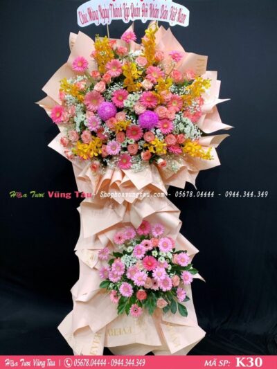 kệ hoa khai trương, hội nghị,kệ hoa chúc mừng, kệ hoa chúc mừng đại hội vũng tàu 30