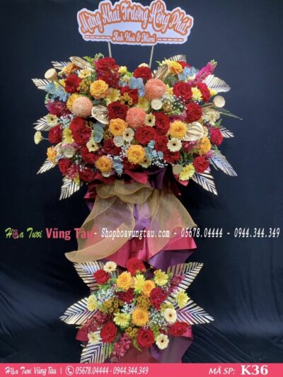 kệ hoa khai trương, hội nghị,kệ hoa chúc mừng, kệ hoa chúc mừng đại hội vũng tàu 36