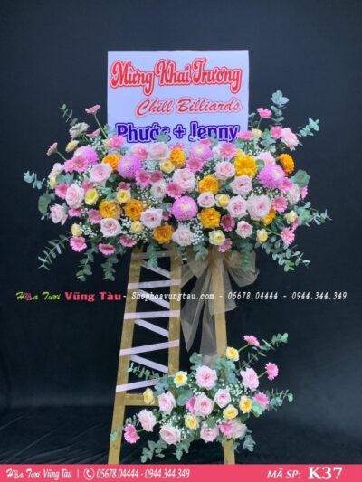 kệ hoa khai trương, hội nghị,kệ hoa chúc mừng, kệ hoa chúc mừng đại hội vũng tàu 37