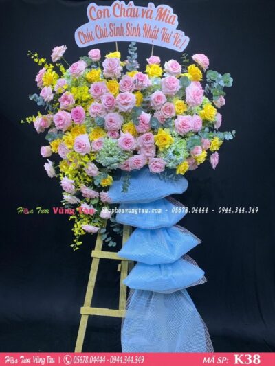 kệ hoa khai trương, hội nghị,kệ hoa chúc mừng, kệ hoa chúc mừng đại hội vũng tàu 38