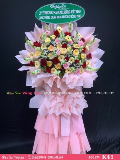 kệ hoa khai trương, hội nghị,kệ hoa chúc mừng, kệ hoa chúc mừng đại hội vũng tàu 41