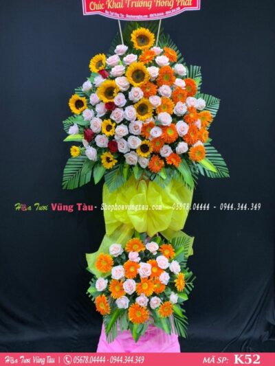 kệ hoa khai trương, hội nghị,kệ hoa chúc mừng, kệ hoa chúc mừng đại hội vũng tàu 52