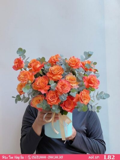 hộp hoa hồng spirit