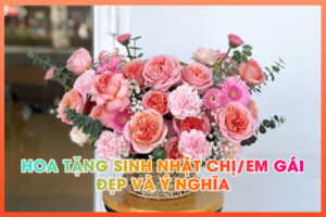 hoa tặng sinh nhật chị em gái