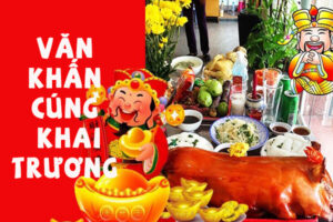 văn khấn khai trương