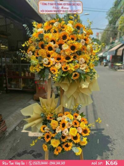 kệ hoa khai trương, hội nghị,kệ hoa chúc mừng, kệ hoa chúc mừng đại hội vũng tàu 66