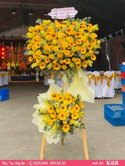 kệ hoa khai trương, hội nghị,kệ hoa chúc mừng, kệ hoa chúc mừng đại hội vũng tàu 68