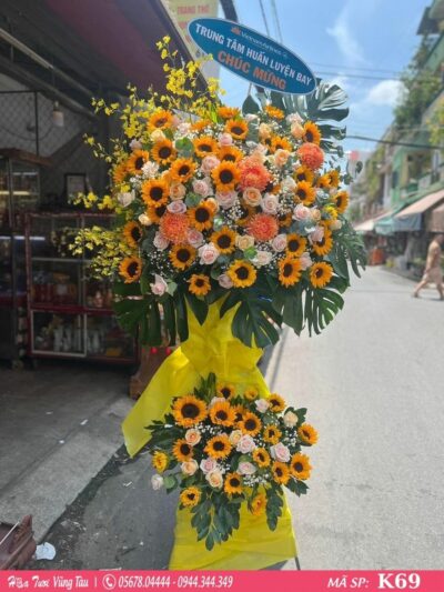 kệ hoa khai trương, hội nghị,kệ hoa chúc mừng, kệ hoa chúc mừng đại hội vũng tàu 69