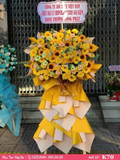 kệ hoa khai trương, hội nghị,kệ hoa chúc mừng, kệ hoa chúc mừng đại hội vũng tàu 70