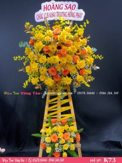 kệ hoa khai trương, hội nghị,kệ hoa chúc mừng, kệ hoa chúc mừng đại hội vũng tàu 73