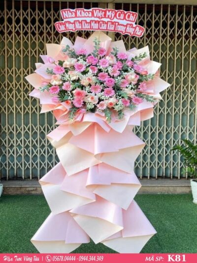 kệ hoa khai trương, hội nghị,kệ hoa chúc mừng, kệ hoa chúc mừng đại hội vũng tàu 81