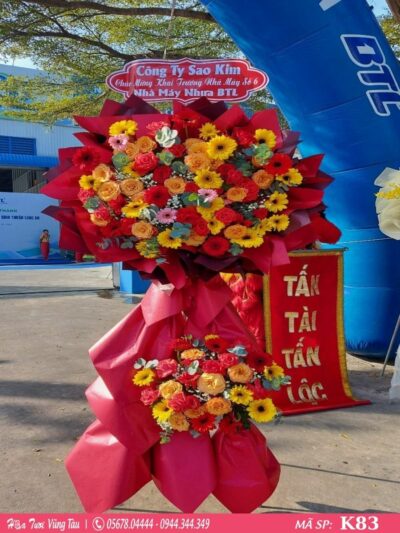 kệ hoa khai trương, hội nghị,kệ hoa chúc mừng, kệ hoa chúc mừng đại hội vũng tàu 83