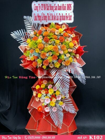kệ hoa khai trương, hội nghị,kệ hoa chúc mừng, kệ hoa chúc mừng đại hội vũng tàu 102