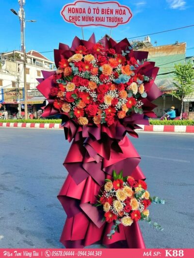 kệ hoa khai trương, hội nghị,kệ hoa chúc mừng, kệ hoa chúc mừng đại hội vũng tàu 88