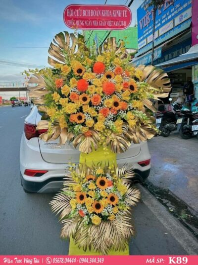 kệ hoa khai trương, hội nghị,kệ hoa chúc mừng, kệ hoa chúc mừng đại hội vũng tàu 89