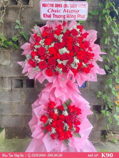 kệ hoa khai trương, hội nghị,kệ hoa chúc mừng, kệ hoa chúc mừng đại hội vũng tàu 90
