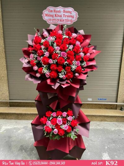 kệ hoa khai trương, hội nghị,kệ hoa chúc mừng, kệ hoa chúc mừng đại hội vũng tàu 92