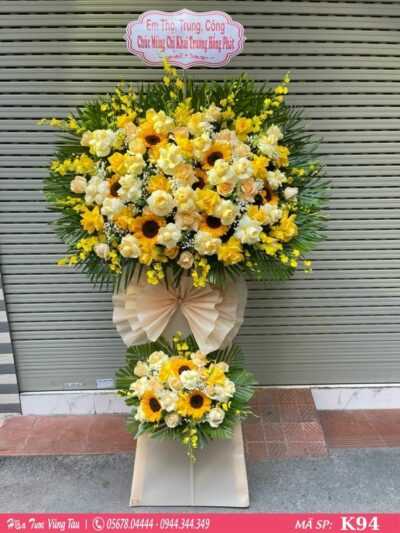 kệ hoa khai trương, hội nghị,kệ hoa chúc mừng, kệ hoa chúc mừng đại hội vũng tàu 94