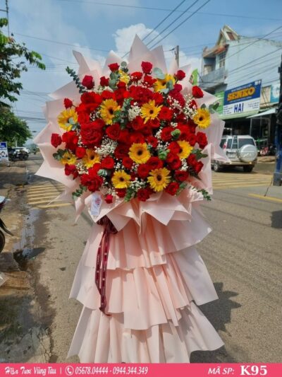 kệ hoa khai trương, hội nghị,kệ hoa chúc mừng, kệ hoa chúc mừng đại hội vũng tàu 95