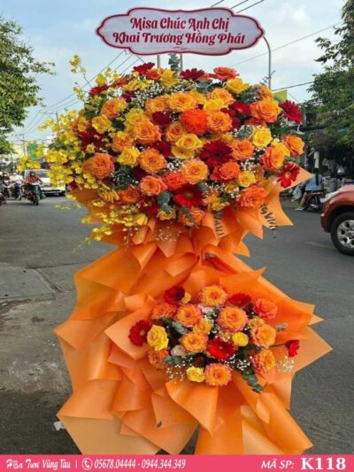 kệ hoa khai trương, hội nghị,kệ hoa chúc mừng, kệ hoa chúc mừng đại hội vũng tàu 118