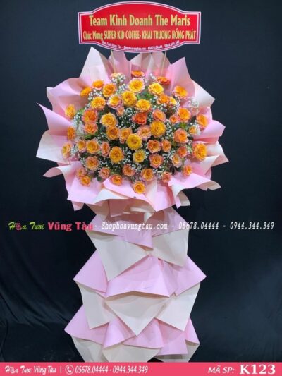 kệ hoa khai trương, hội nghị,kệ hoa chúc mừng, kệ hoa chúc mừng đại hội vũng tàu 123