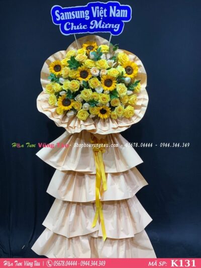 kệ hoa khai trương, hội nghị,kệ hoa chúc mừng, kệ hoa chúc mừng đại hội vũng tàu 131