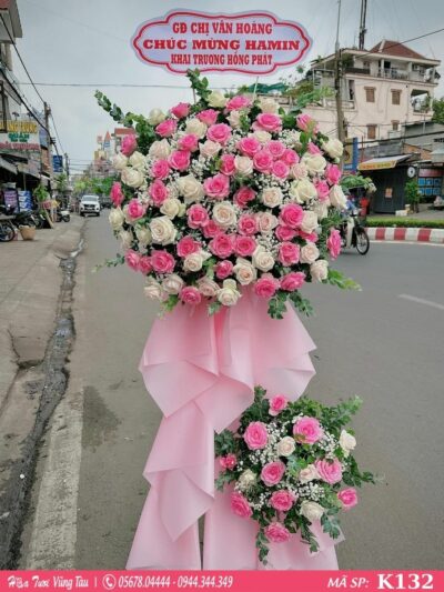 kệ hoa khai trương, hội nghị,kệ hoa chúc mừng, kệ hoa chúc mừng đại hội vũng tàu 132