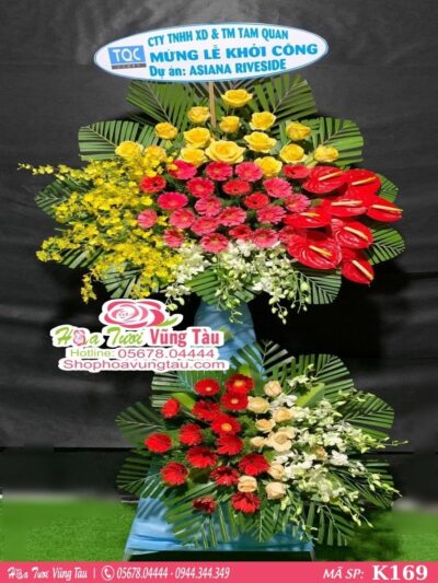 kệ hoa khai trương, hội nghị,kệ hoa chúc mừng, kệ hoa chúc mừng đại hội vũng tàu 169
