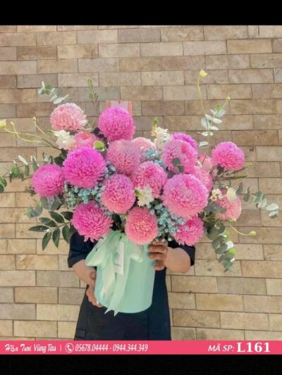 lẵng hoa 161