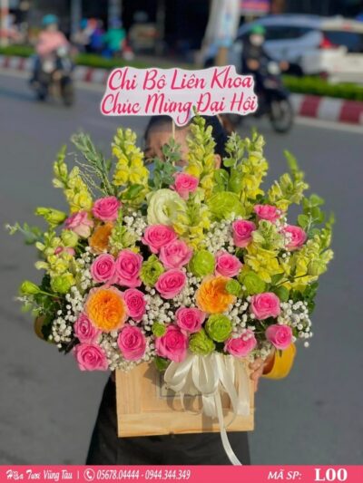 Lẵng hoa 00