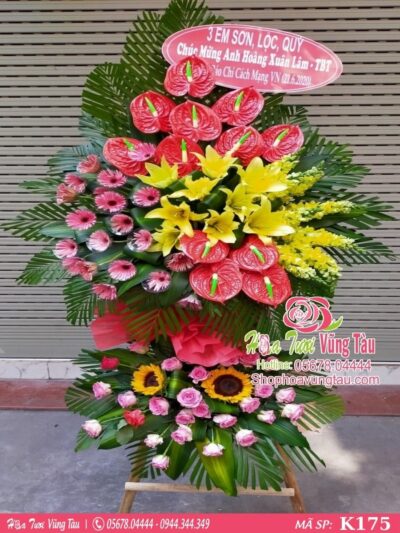 kệ hoa khai trương, hội nghị,kệ hoa chúc mừng, kệ hoa chúc mừng đại hội vũng tàu 175