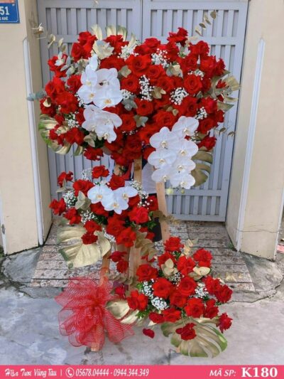 kệ hoa khai trương, hội nghị,kệ hoa chúc mừng, kệ hoa chúc mừng đại hội vũng tàu 180