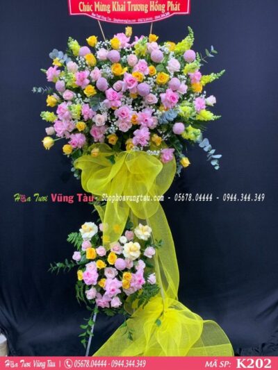 kệ hoa khai trương, hội nghị,kệ hoa chúc mừng, kệ hoa chúc mừng đại hội vũng tàu 202