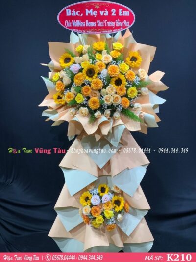 kệ hoa khai trương, hội nghị,kệ hoa chúc mừng, kệ hoa chúc mừng đại hội vũng tàu 210