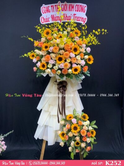 kệ hoa khai trương, hội nghị,kệ hoa chúc mừng, kệ hoa chúc mừng đại hội vũng tàu 252