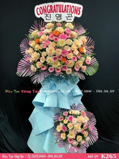 kệ hoa khai trương, hội nghị,kệ hoa chúc mừng, kệ hoa chúc mừng đại hội vũng tàu 265