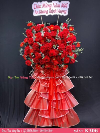 kệ hoa khai trương, hội nghị,kệ hoa chúc mừng, kệ hoa chúc mừng đại hội vũng tàu 306