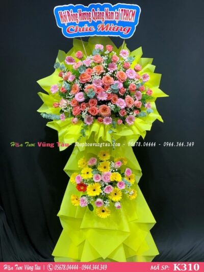 kệ hoa khai trương, hội nghị,kệ hoa chúc mừng, kệ hoa chúc mừng đại hội vũng tàu 310