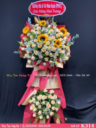 kệ hoa khai trương, hội nghị,kệ hoa chúc mừng, kệ hoa chúc mừng đại hội vũng tàu 314