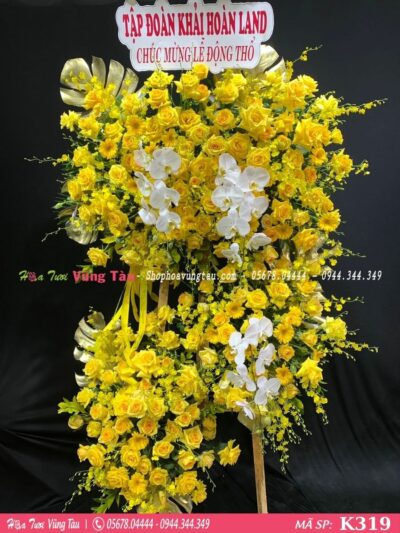 kệ hoa khai trương, hội nghị,kệ hoa chúc mừng, kệ hoa chúc mừng đại hội vũng tàu 319