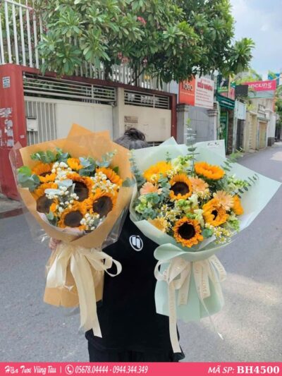 Bó Hoa Hướng Dương mix Tiệm Hoa Tươi Vũng Tàu BH4500